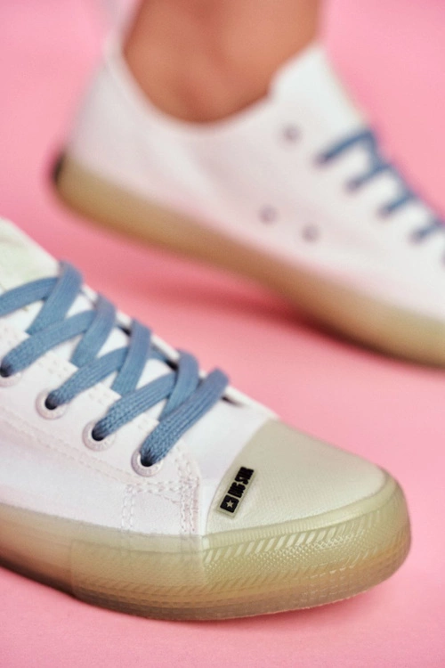 Trampki Z Przezroczystą Podeszwą Big Star FF274256 Białe