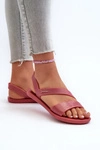 Sandały Damskie Z Brokatem 82429 Ipanema Vibe Sandal Fem Różowe