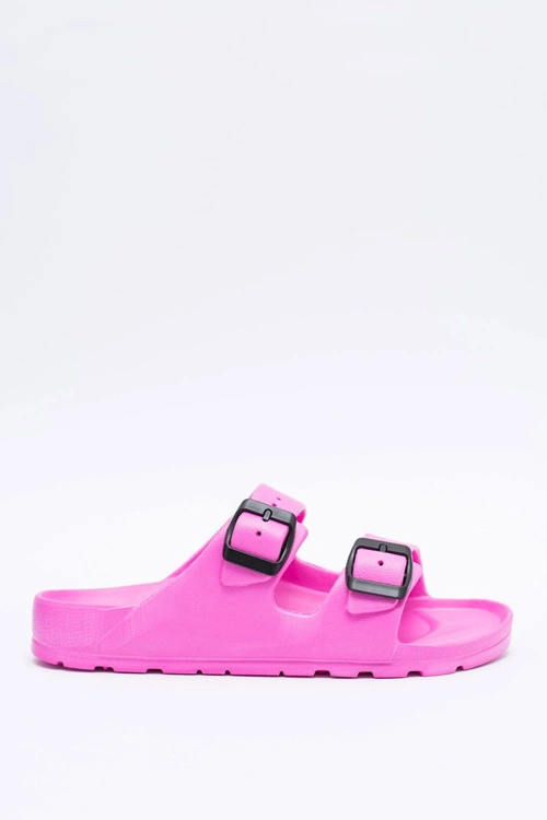 Klapki Damskie Lekkie Ogrodowe Różowe