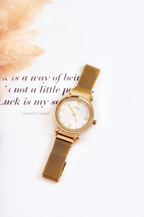 Damski Zegarek Giorgio & Dario Z Bransoletą Na Magnes Złoty