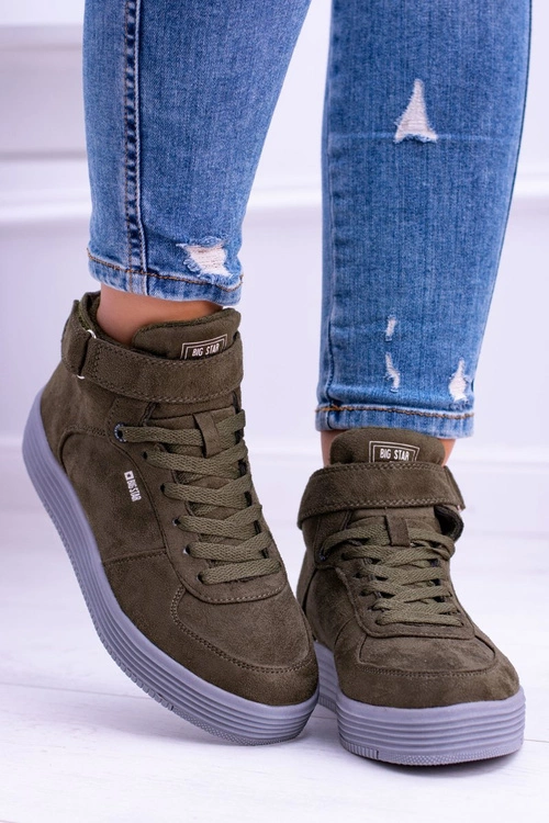 Big Star Sneakersy Trampki Khaki BB274648