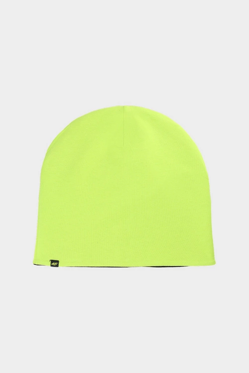 Dwustronna Czapka Dziecięca Beanie 4F 4FJWAW24ACAPU449-45S Zielona