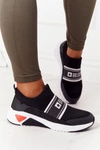 Sportowe Buty Slip-On Memory Foam Big Star HH274536 Czarne