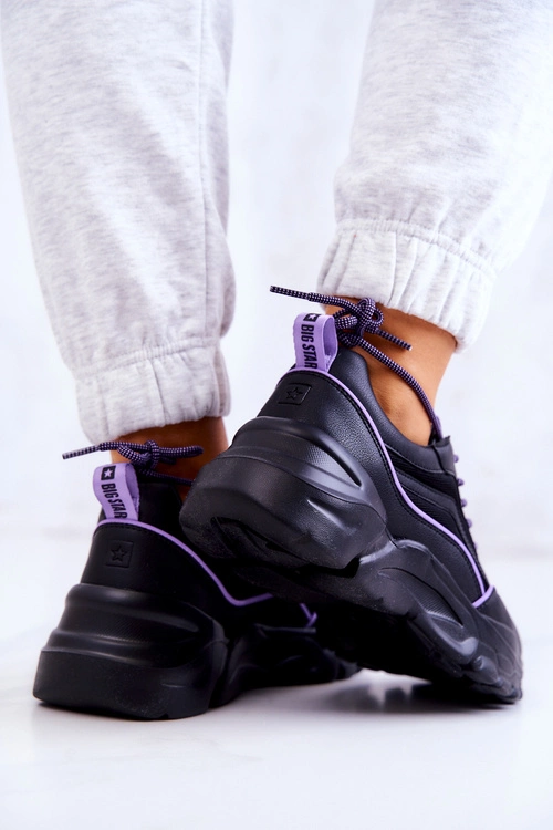 Buty Sportowe Memory Foam Big Star JJ274786 Czarne