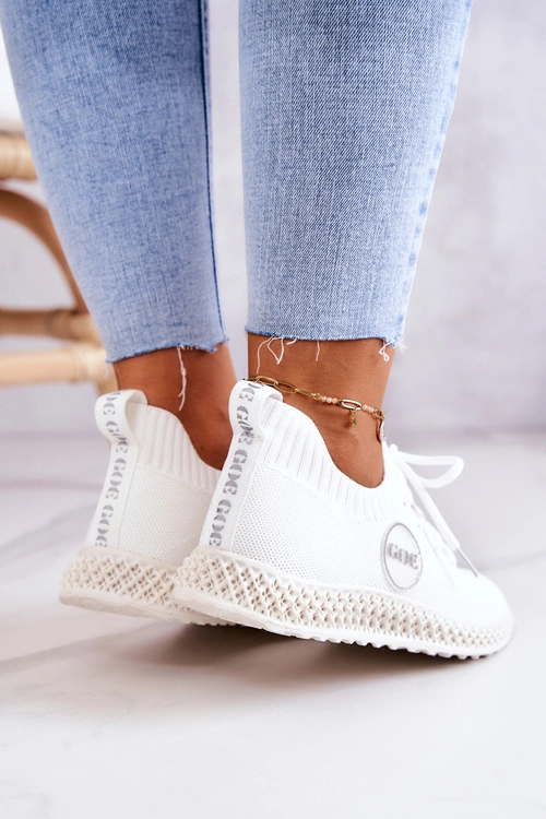 Damskie Sportowe Buty GOE JJ2N4151 Białe