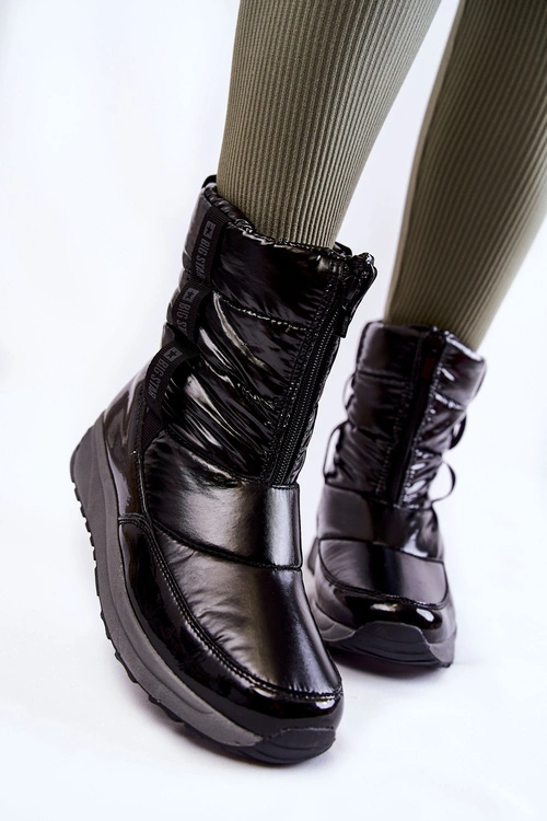 Damskie Śniegowce Big Star KK274392 Czarne