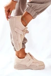 Damskie Sportowe Buty Sneakersy Beżowe Dreams