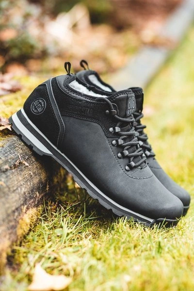 Buty Trekkingowe Męskie Big Star Czarne EE174444