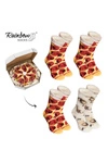 Skarpetki Rainbow Socks Pizza 4 Pary Pepperoni