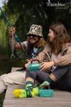 Skarpetkowy Zestaw FISHING TIME 2 Pary Rainbow Socks