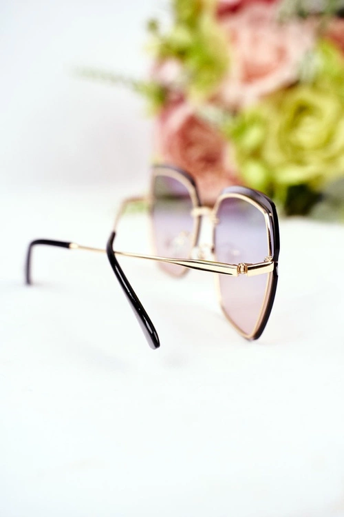 Okulary Przeciwsłoneczne Prius PRE-34 Złote Różowe Granat Gradient