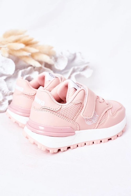 Dziecięce Sportowe Buty Sneakersy Różowe Skatepark