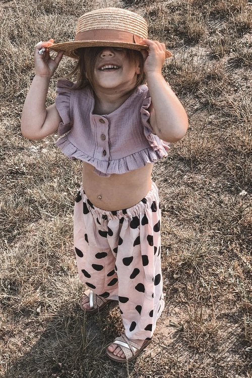 Dziecięce Sandały Z Cekinami Złote Becky