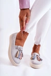 Damskie Tenisówki Trampki Slip-On Szare Venira