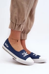 Damskie Trampki Tenisówki Lee Cooper LCW-23-31-1789L Granatowe