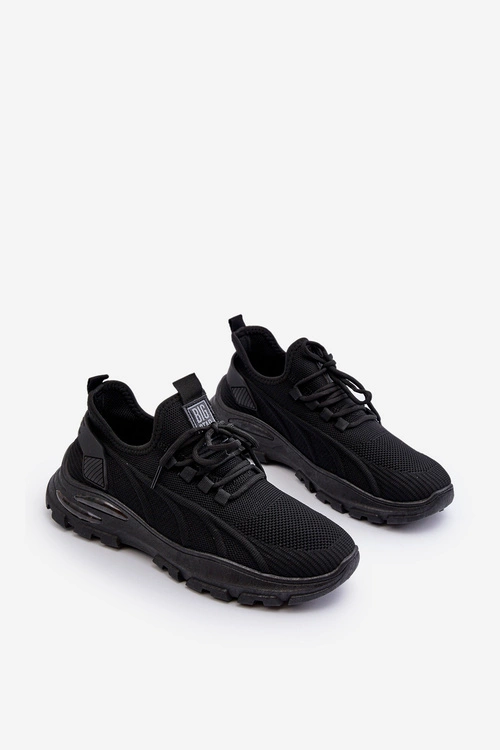 Sneakersy Męskie HI-POLY SYSTEM Big Star NN174467 Czarne