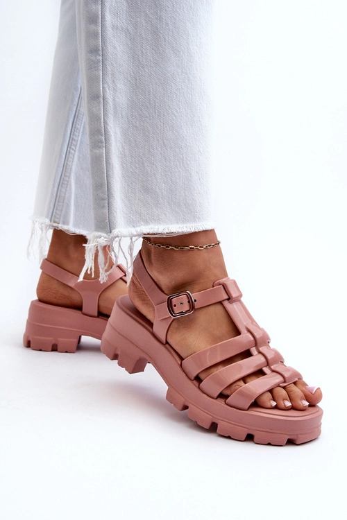 Pachnące Sandały Damskie ZAXY NN285038 Brudny Róż