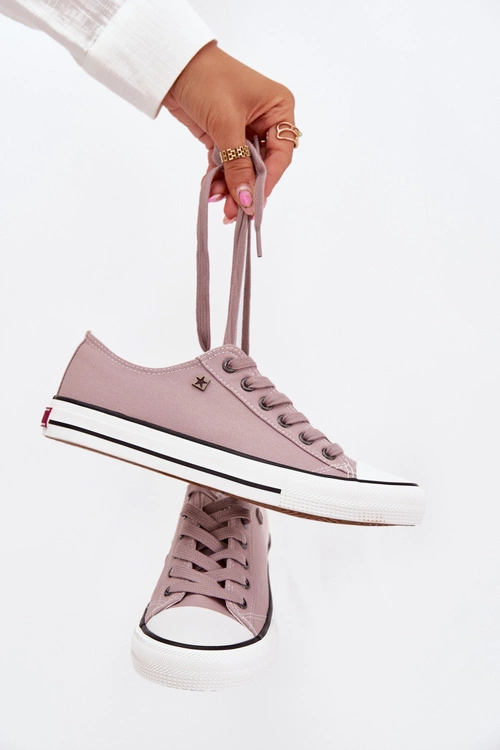 Trampki Damskie Niskie Big Star DD274A233 Szare