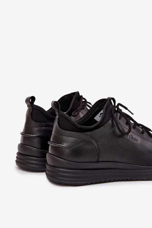 Skórzane Półbuty Męskie Lee Cooper LCJ-26-33-3964 Czarne