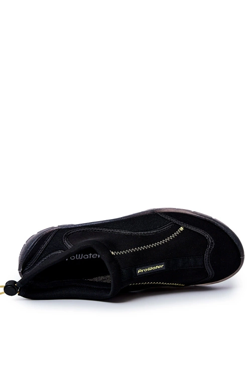 Buty Do Wody Męskie ProWater 20-37-012 Czarne