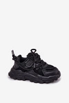 Buty Sportowe Sneakersy Dziecięce Czarne Tilvianea