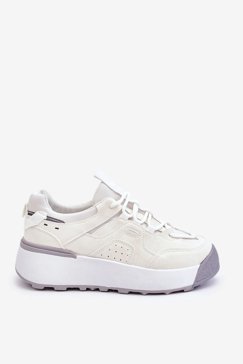 Damskie Buty Sportowe Na Platformie Białe Dakari