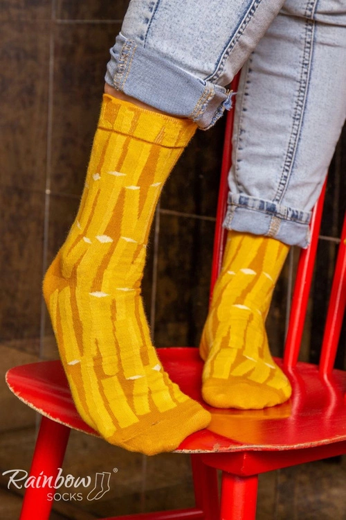 Zestaw Skarpetki Rainbow Socks Frytki 2 Pary