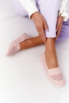 Ażurowe Wsuwane Tenisówki Slip-On Różowe Chillout