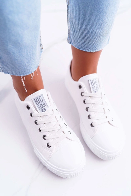 Damskie Trampki Big Star Białe EE274248