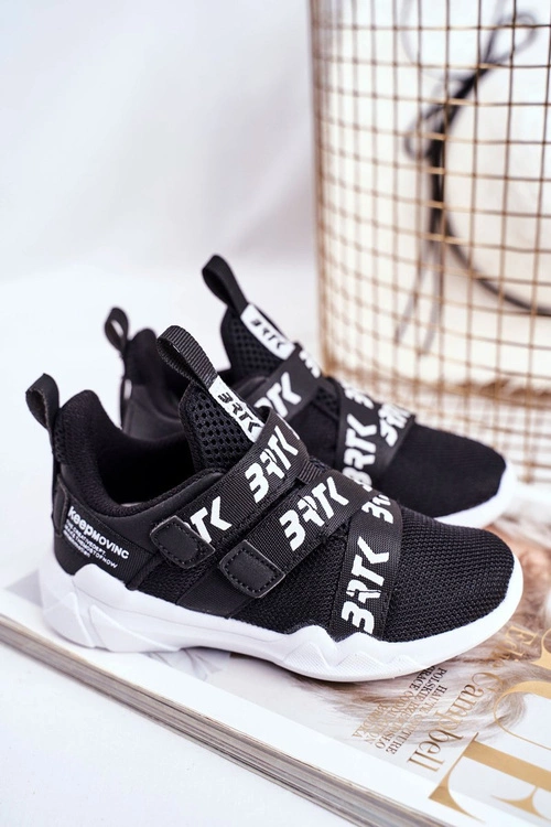 Obuwie Sportowe Dziecięce Bartek Czarne T-75213/W35