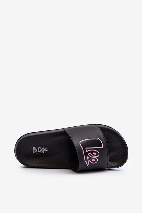 Damskie Klapki Lee Cooper LCW-24-42-2482L Czarne