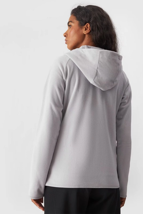 Polar Z Kapturem Regular Damski 4F 4FWMM00TFLEF291-25S Szary