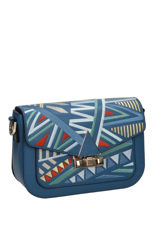 Torebka Listonoszka NOBO M1320-C012 Niebieska