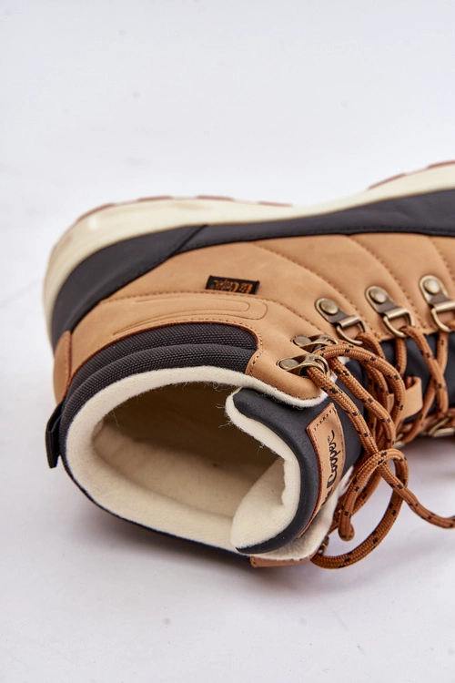 Ocieplane Buty Trekkingowe Męskie Lee Cooper LCJ-24-03-3035M Brązowe
