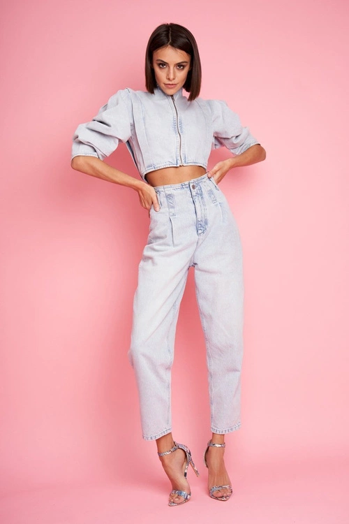 Sandały Na Szpilce Z Wężowym Wzorem Lu Boo Niebieskie