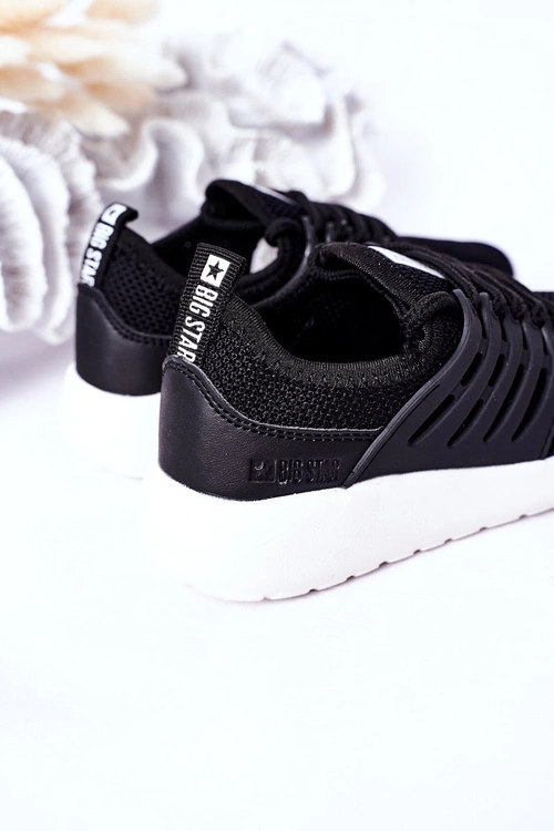 Dziecięce Sportowe Buty Sneakersy Big Star HH374216 Czarne