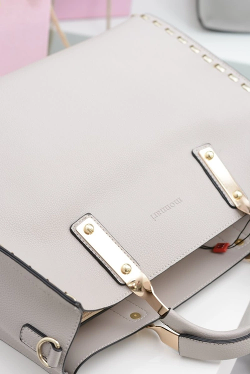 Monnari Beżowa Prostokątna Torba Damska