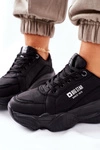 Damskie Sportowe Buty Memory Foam Big Star II274356 Czarne