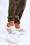 Damskie Klasyczne Buty Sportowe GOE LL2N4060 Białe