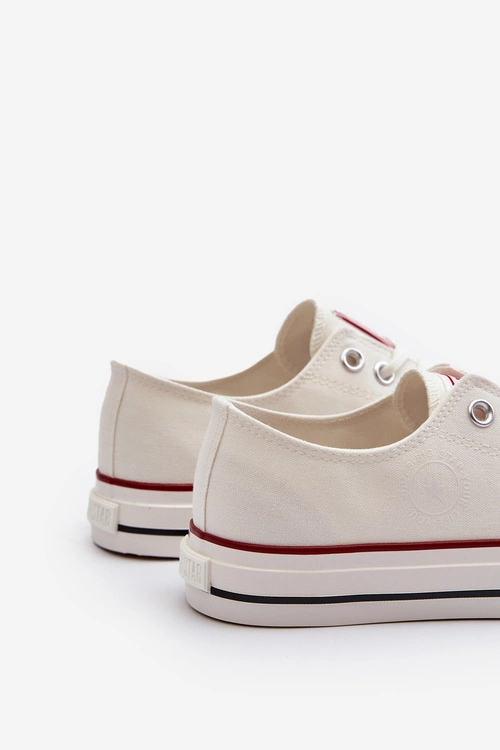 Niskie Trampki Męskie Big Star NN174102 Białe