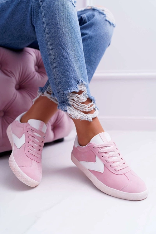 Obuwie Sportowe Damskie Big Star Różowe DD274295