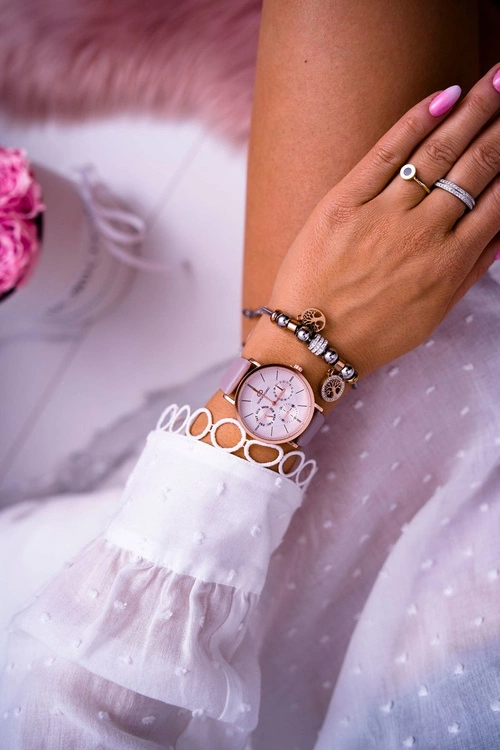 Damski Zegarek Giorgio & Dario Fioletowy Ranaha