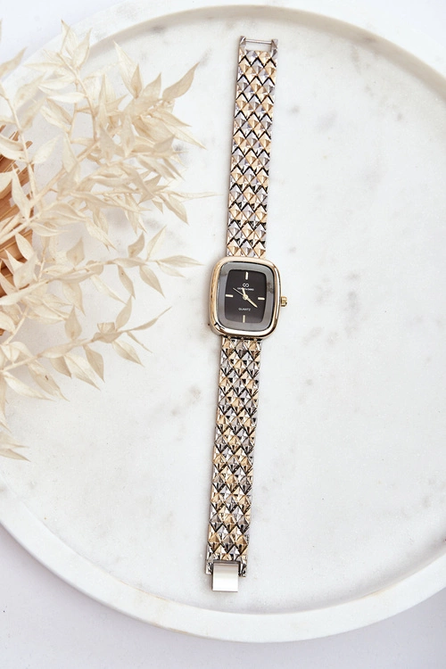 Modny Stalowy Zegarek Giorgio&Dario Złoto-Srebrny