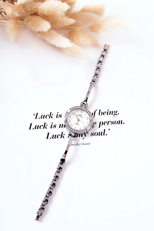 Damski Zegarek Giorgio&Dario Z Cyrkoniami Srebrny