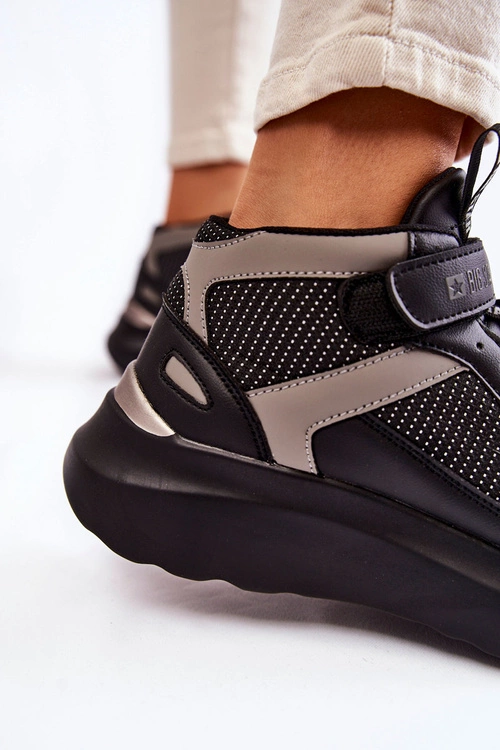 Damskie Buty Sportowe Memory Foam System Big Star KK274403 Czarne