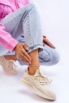 Damskie Wsuwane Sneakersy Big Star LL274714 Beżowe