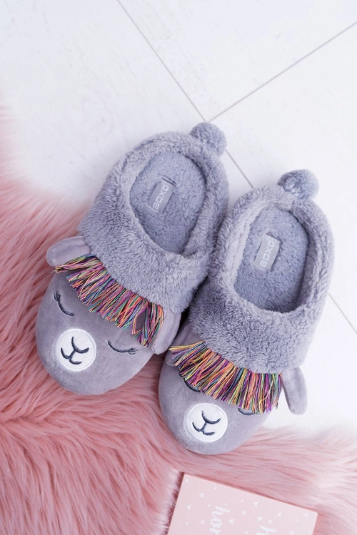 Domowe Damskie Klapki SOXO Lama