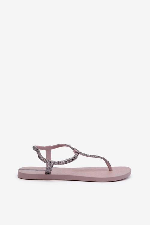 Sandały Japonki Z Brokatem Damskie 26914 Ipanema Class Brilha Fem Jasnofioletowe