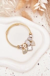 Bransoletka z Zawieszkami Charms Złota
