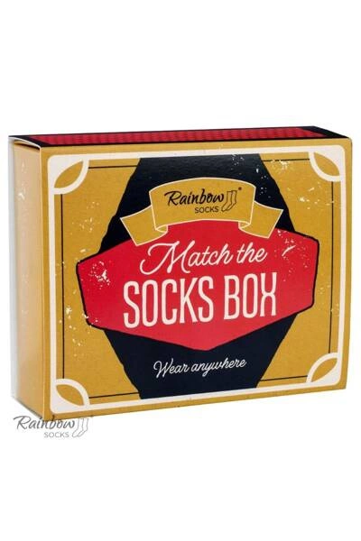 Skarpety MATCH BOX Zapałki 1 Para Rainbow Socks 